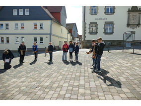 Rasseln in Naumburg - eine alte Ostertradition (© Karl-Franz Thiede)